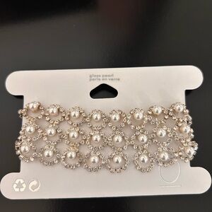 Glass Pearl Bracelet